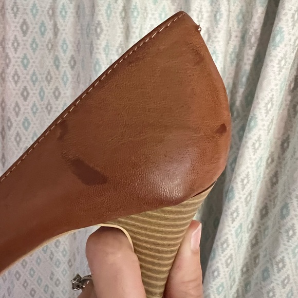 Maurices cognac Teresa pump - Picture 8 of 8